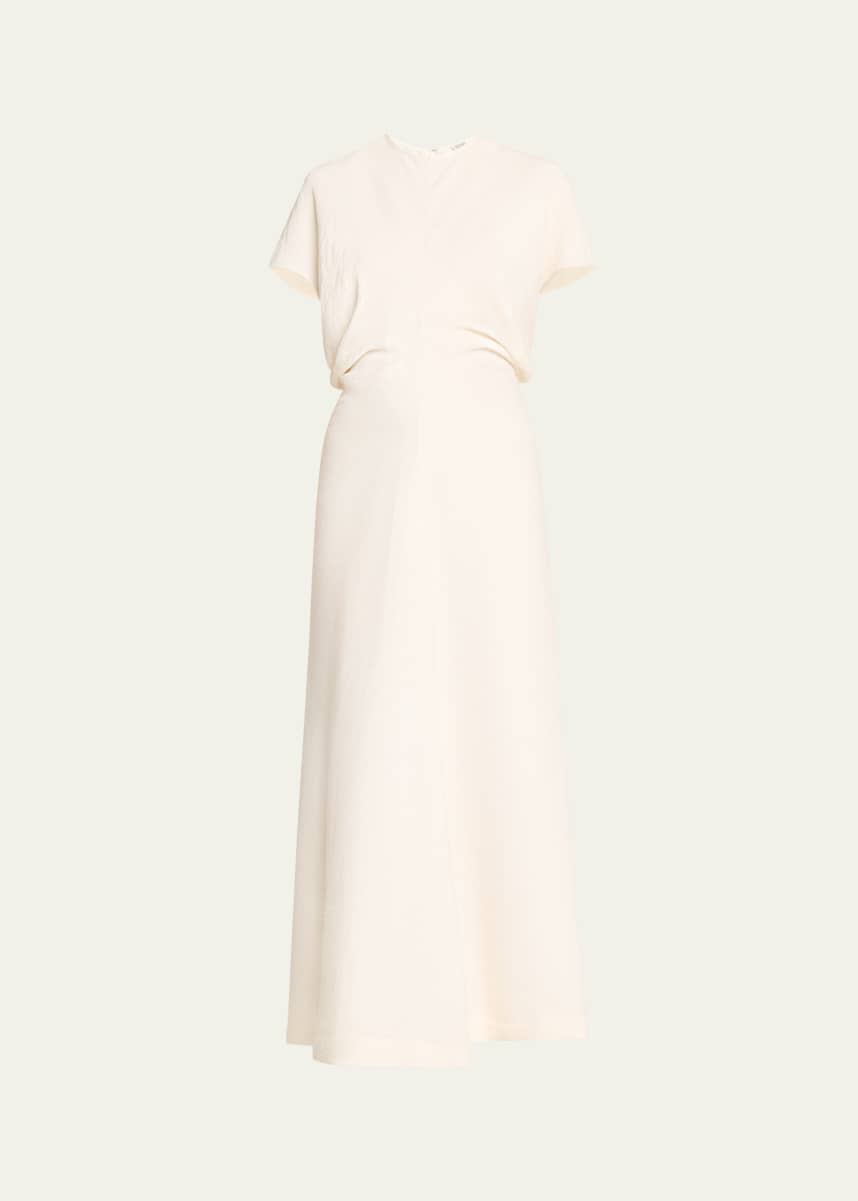 Toteme Crinkle Slouch Waist Dress
