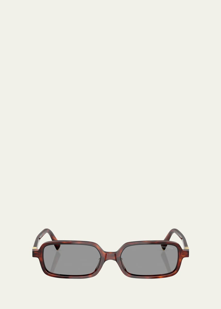 Miu Miu 11Zs Rectangular Sunglasses