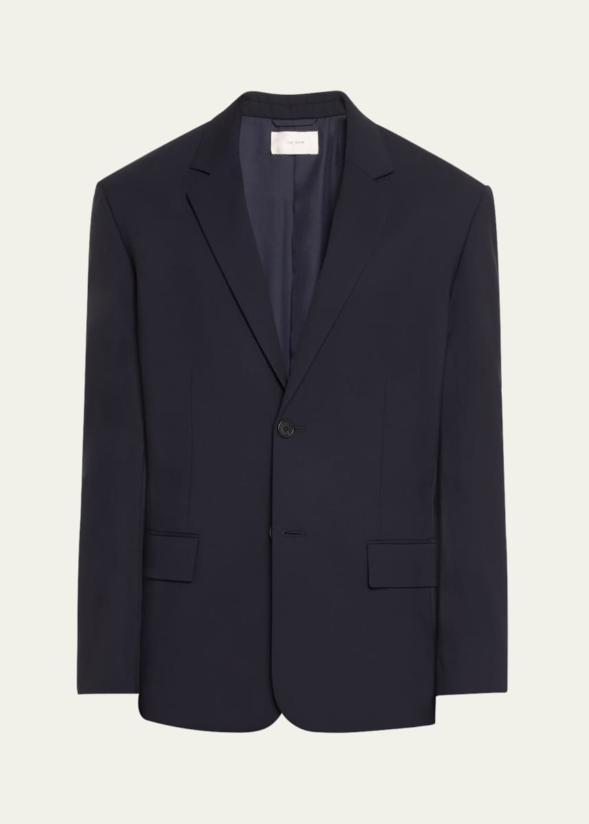 THE ROW Men's Eligio Loose-Fit Wool Sport Coat