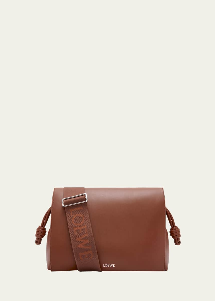 Loewe Men's Flamenco Leather Messenger Bag