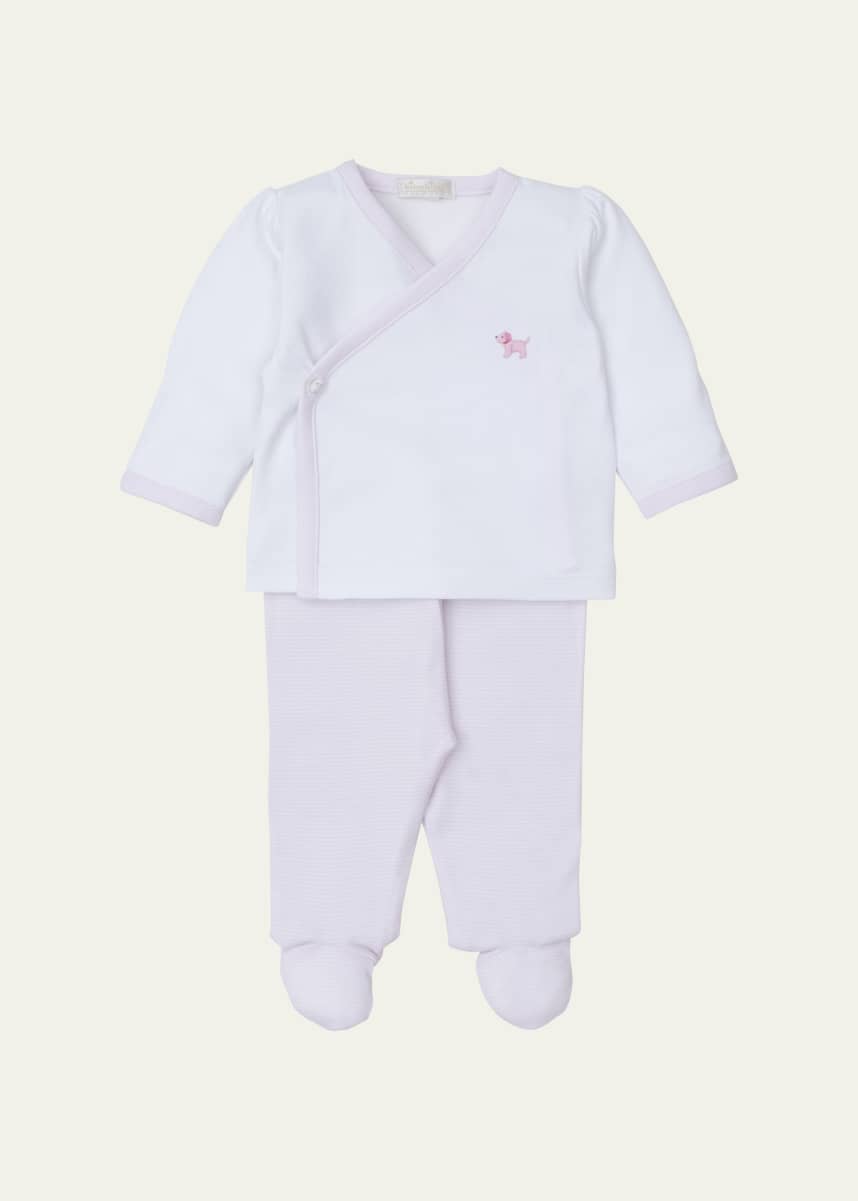 Kissy Kissy Circus Crew Footed Pant Set