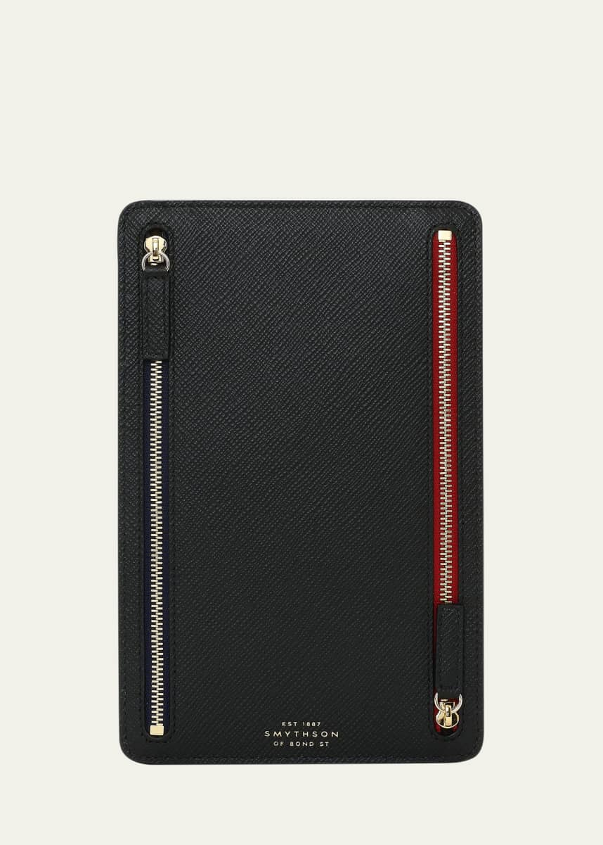 Smythson Panama Multi-Zip Case