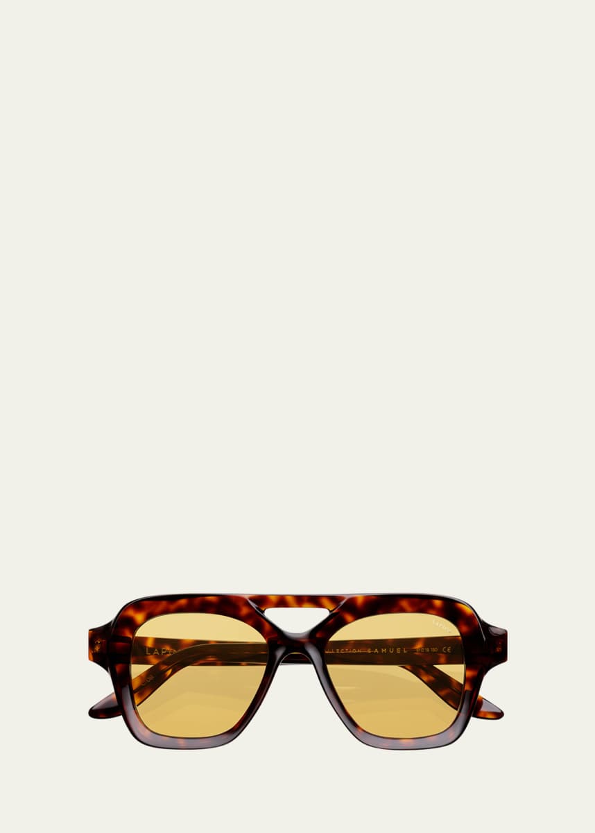 LAPIMA Samuel Acetate Aviator Sunglasses