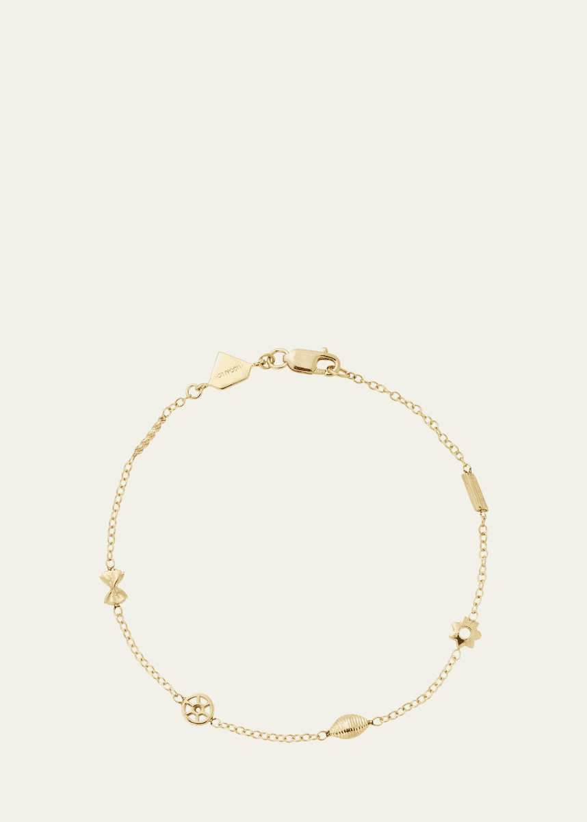 Alison Lou 14K Yellow Gold Mini Pasta By the Yard Bracelet