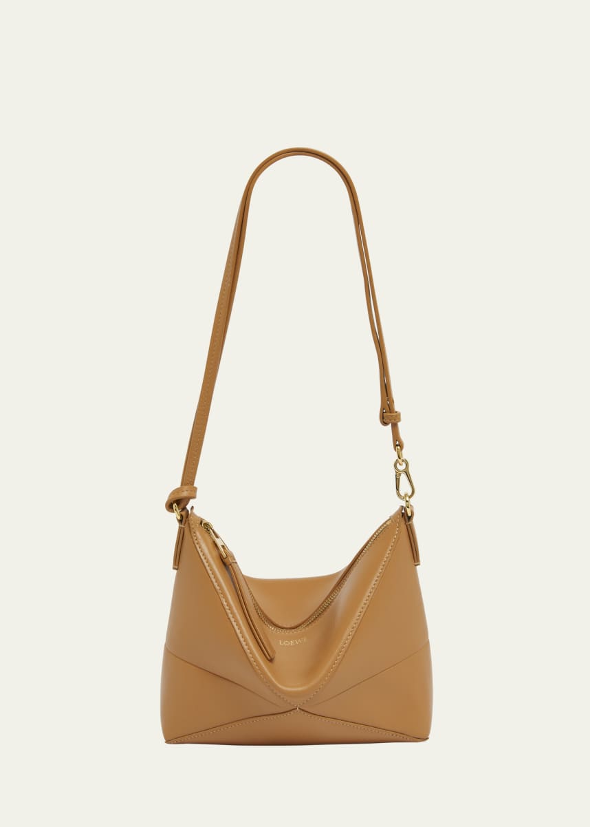 Loewe Puzzle Fold Leather Pouch Shoulder Bag