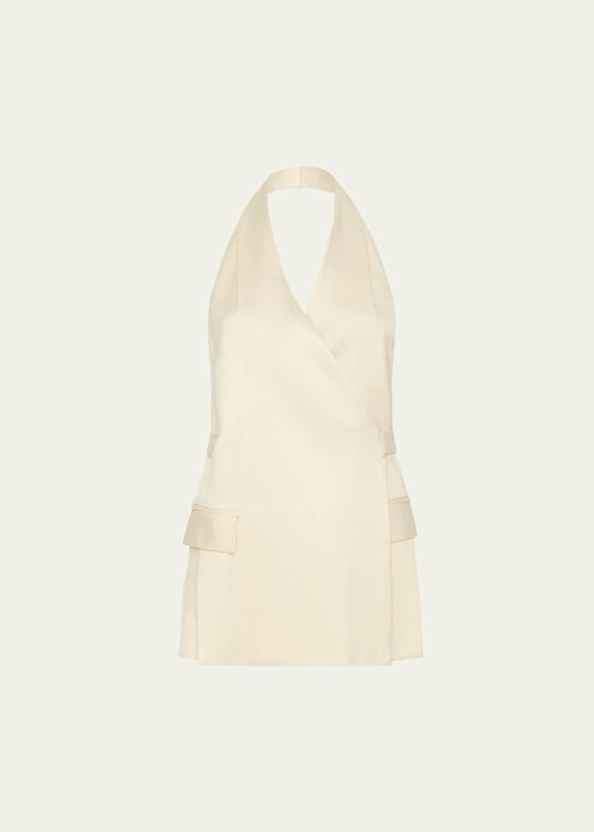 ESSE Studios Halter Wrap Vest