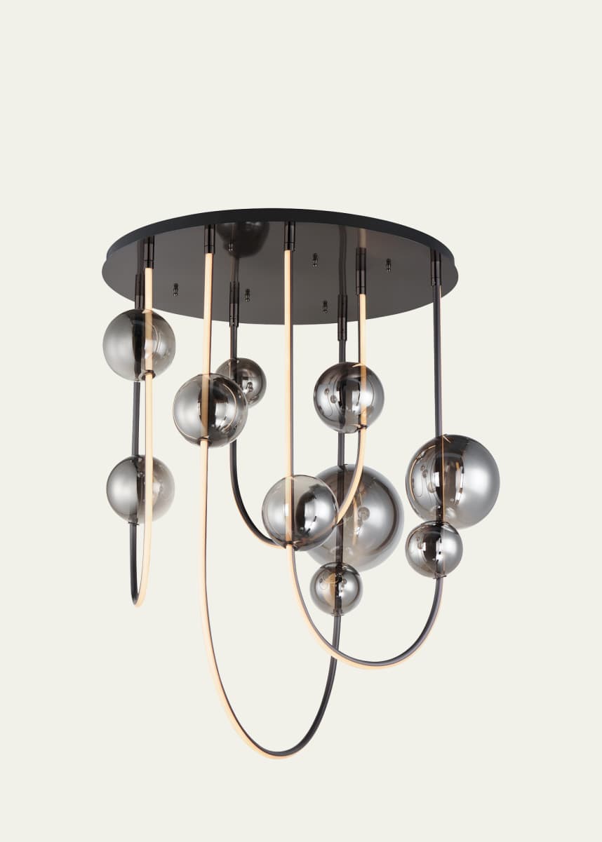 Studio M Dreamer 42" 4-Light Linear Chandelier