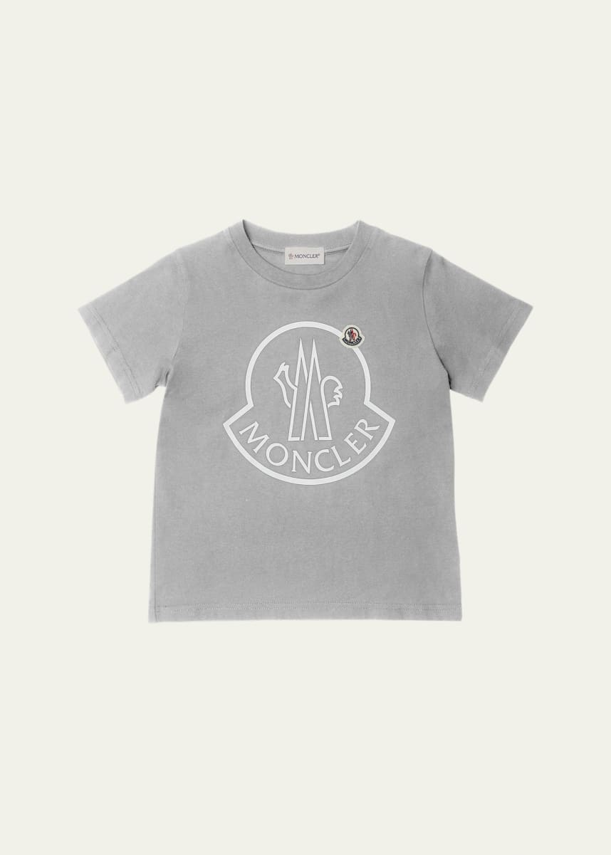 Moncler Boy's Logo Bell Graphic T-Shirt, Size 8-14 - Bergdorf Goodman