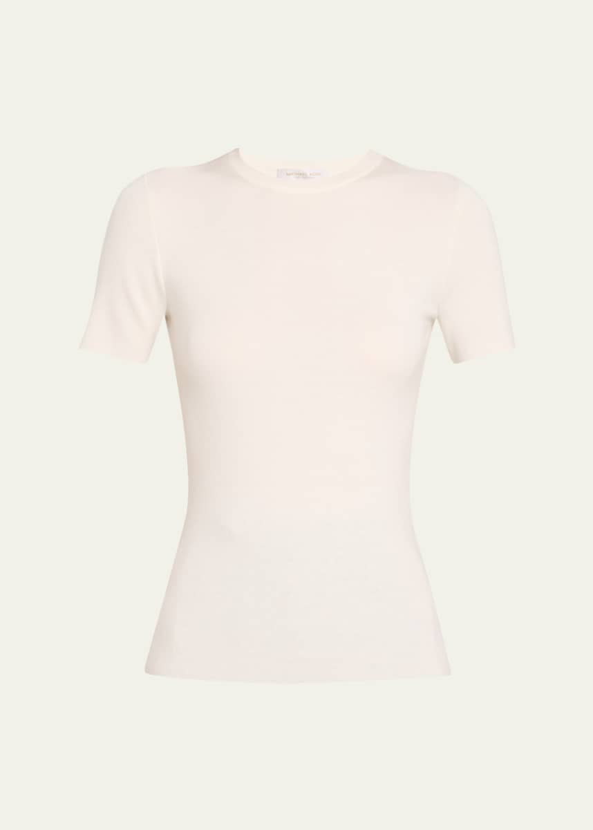 Michael Kors Collection Crewneck Cashmere Tee