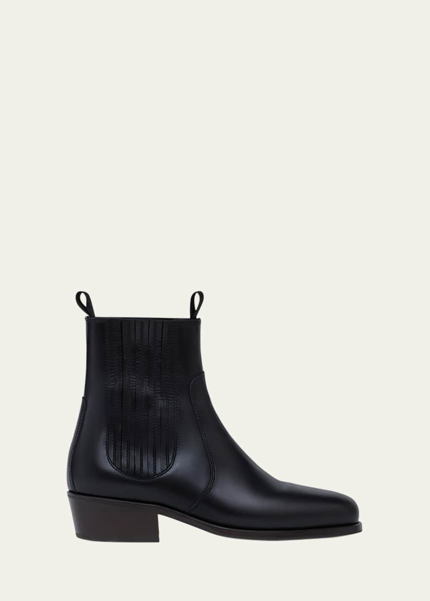 LEMAIRE Men's Calfskin Chelsea Ankle Boots