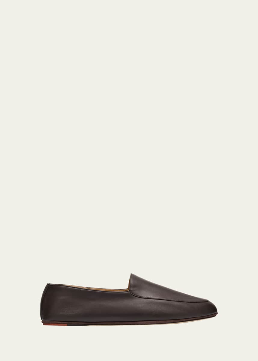 Loro Piana Men's Anton Walk Soft Lambskin Loafers