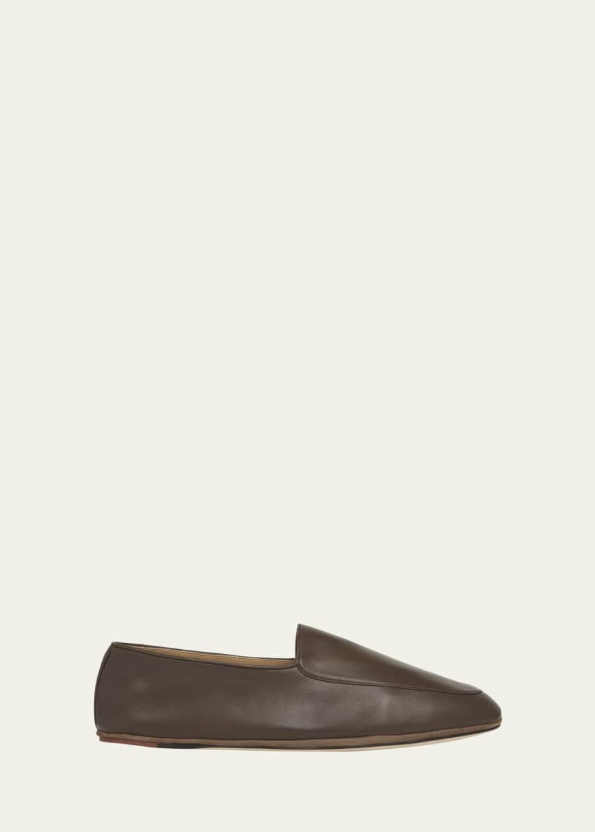 Loro Piana Men's Anton Walk Soft Lambskin Loafers