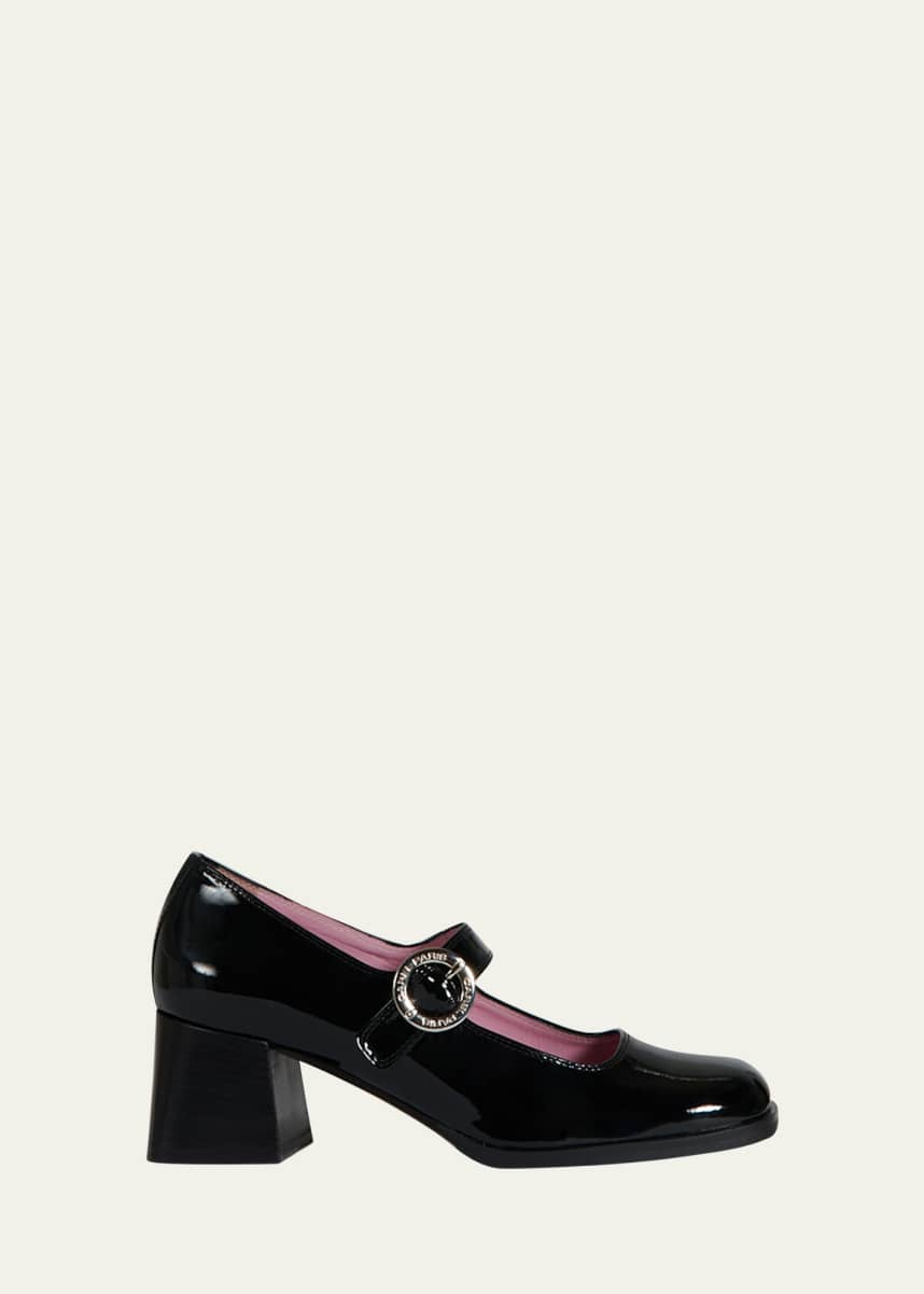 CAREL Carmen Patent Mary Jane Pumps
