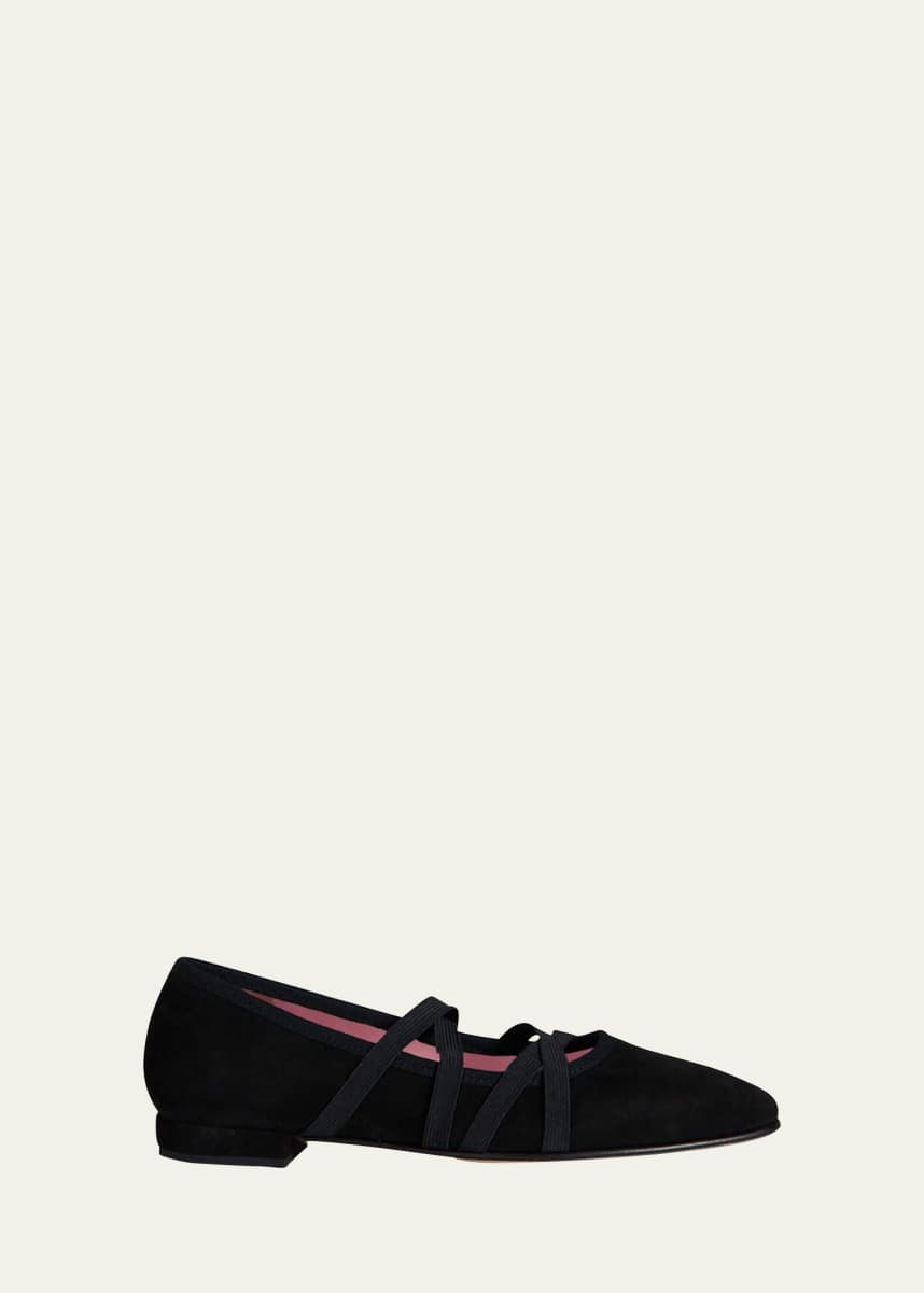 CAREL Tutu Crisscross Ballerina Flats