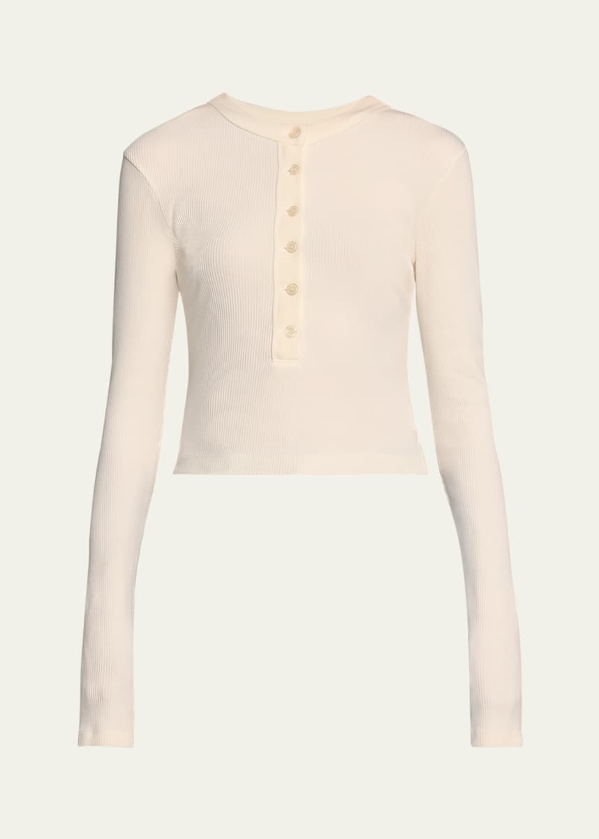 Citizens of Humanity Varra Long-Sleeve Henley Top