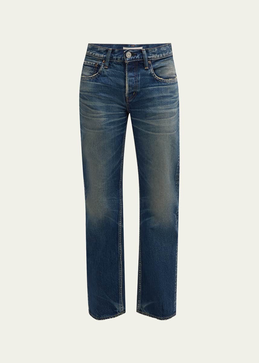 MOUSSY VINTAGE Minneola Straight Low-Rise Jeans