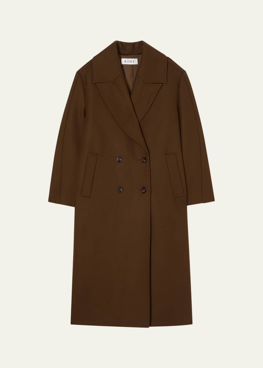 Rohe Oversized Double-Breasted Coat