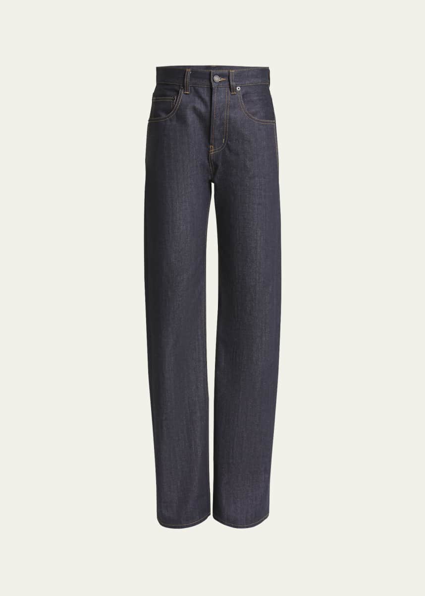 Saint Laurent Cotton Bootcut Jeans
