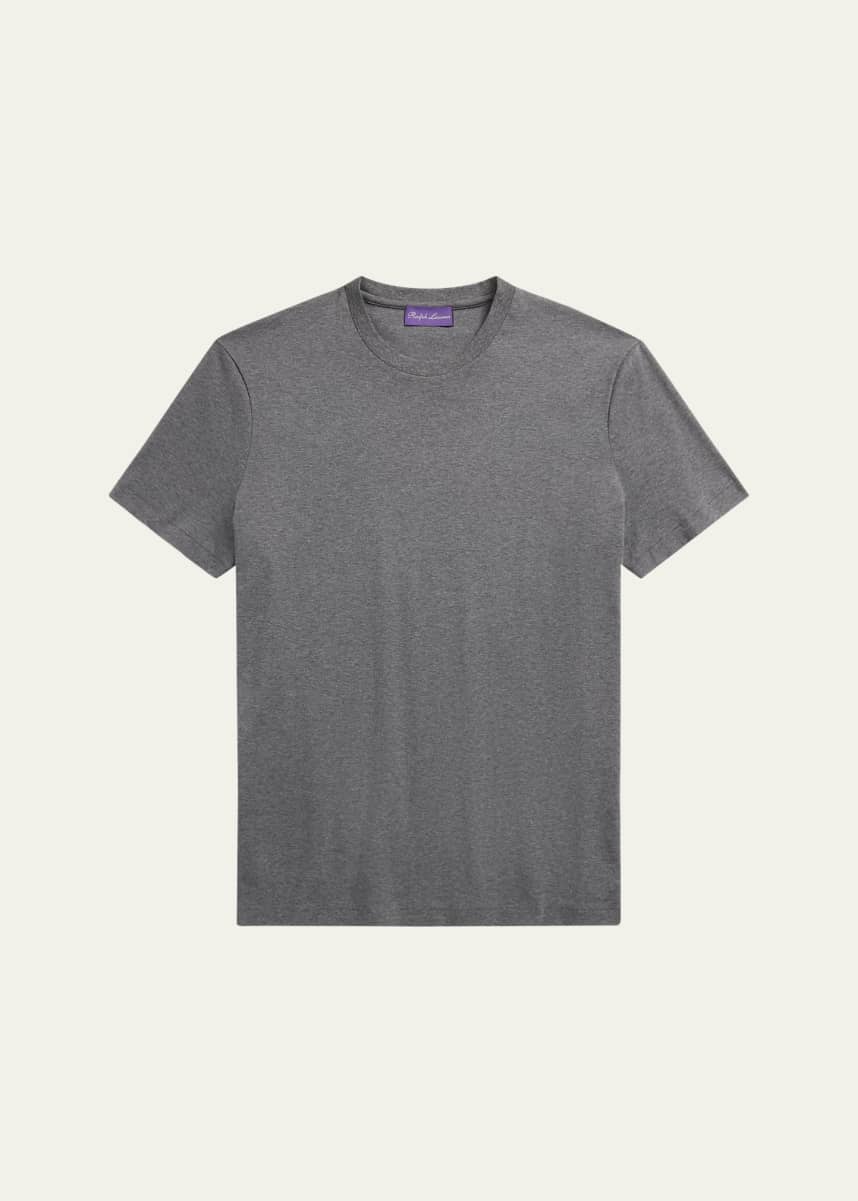 Ralph Lauren Purple Label Men's Silk-Cotton Crew T-Shirt