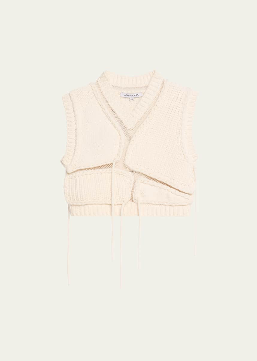 Aisling Camps Tortoise Mesh Cropped Vest
