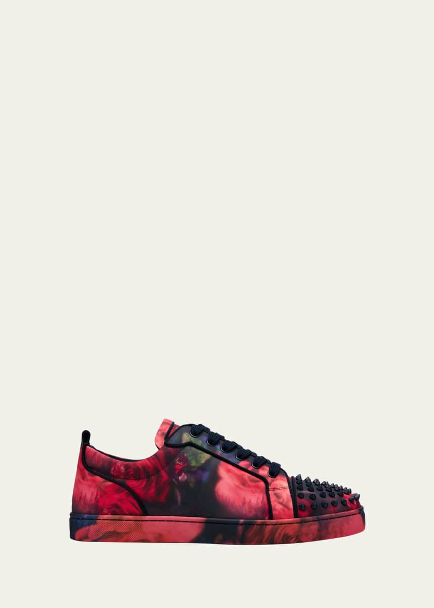 Christian Louboutin Men's Louis Junior Roses Loafers