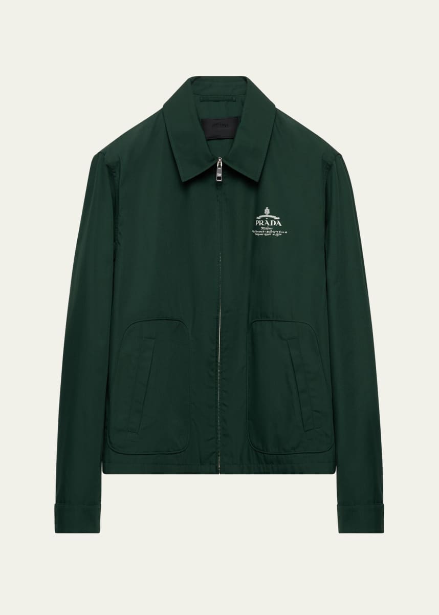 Prada Men's Archive Poplin Jacket - Bergdorf Goodman