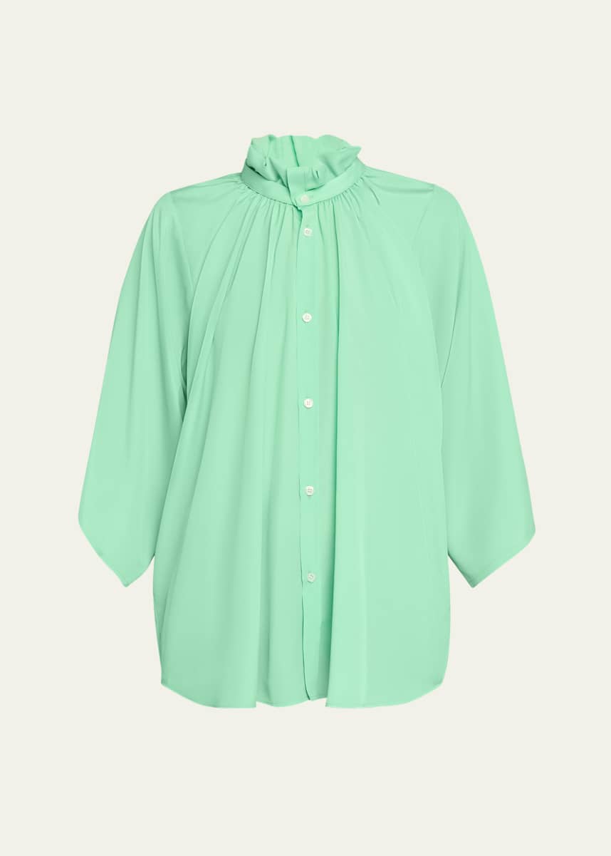 Marie Adam-Leenaerdt Ruffled Collar Blouse