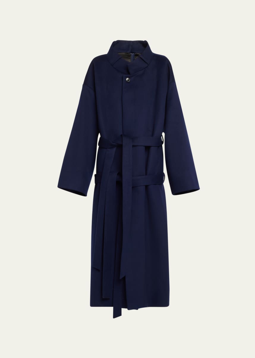 Marie Adam-Leenaerdt Multiple Ways Wool Skirt Coat