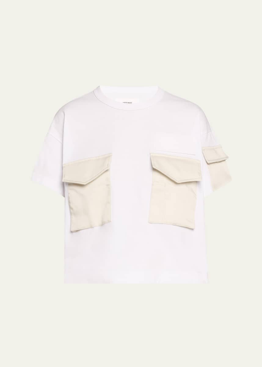 SACAI Cargo Pocket Spiewak Nylon Tee