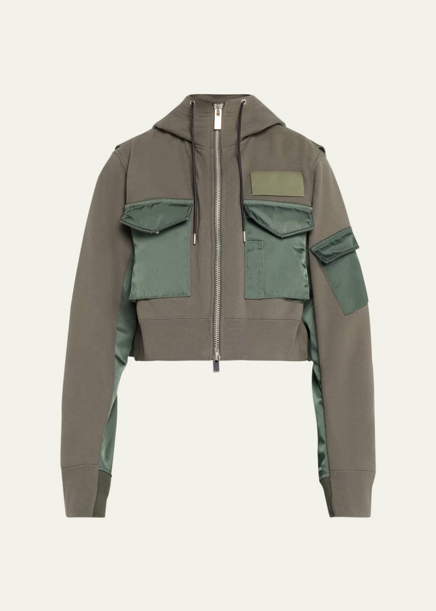 SACAI Spiewak Cargo Pocket Zip Hoodie