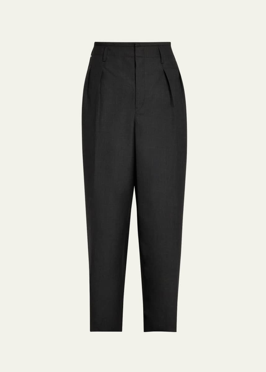 LEMAIRE Men's Double-Pleated Pants