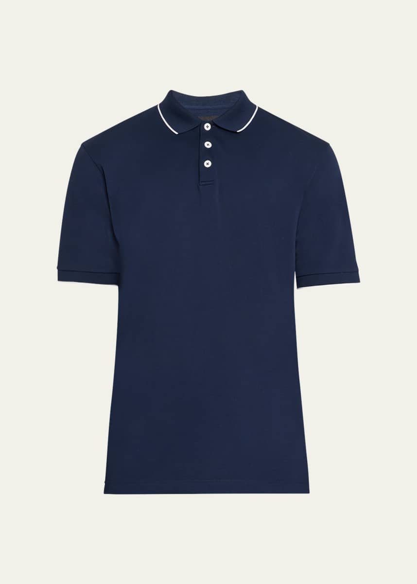 Giorgio Armani Men's Tipped Polo Shirt
