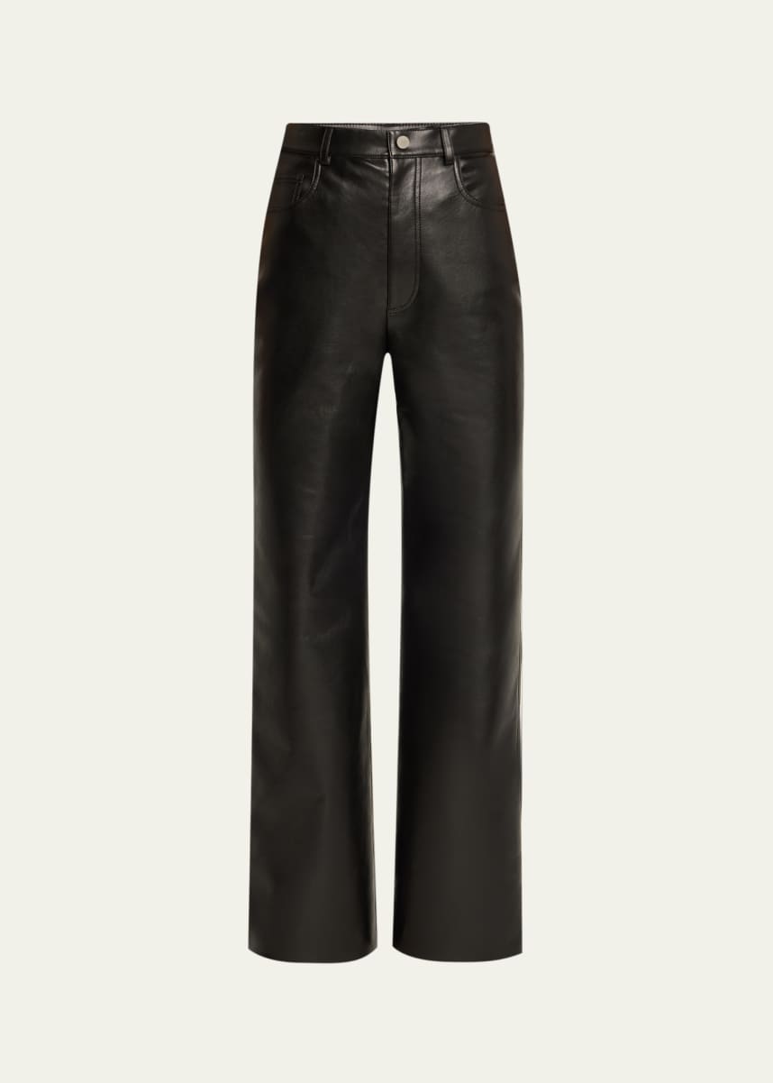 Nanushka Camma Straight-Leg Trousers