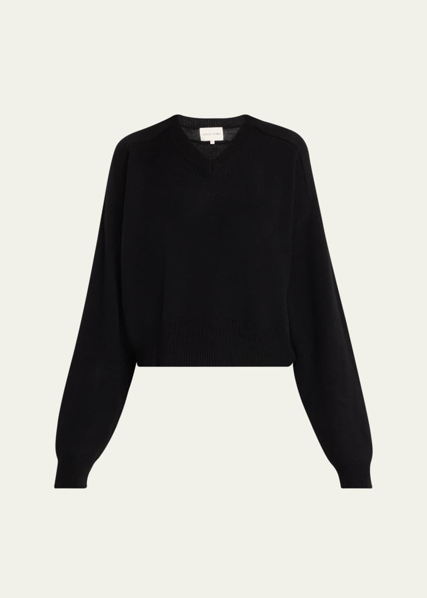 Loulou Studio Anzor V-Neck Cashmere Sweater