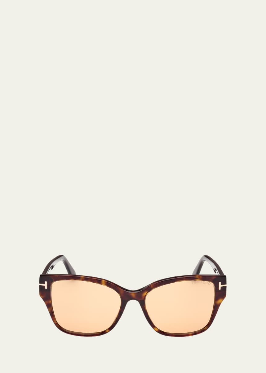 TOM FORD Elsa Acetate Butterfly Sunglasses