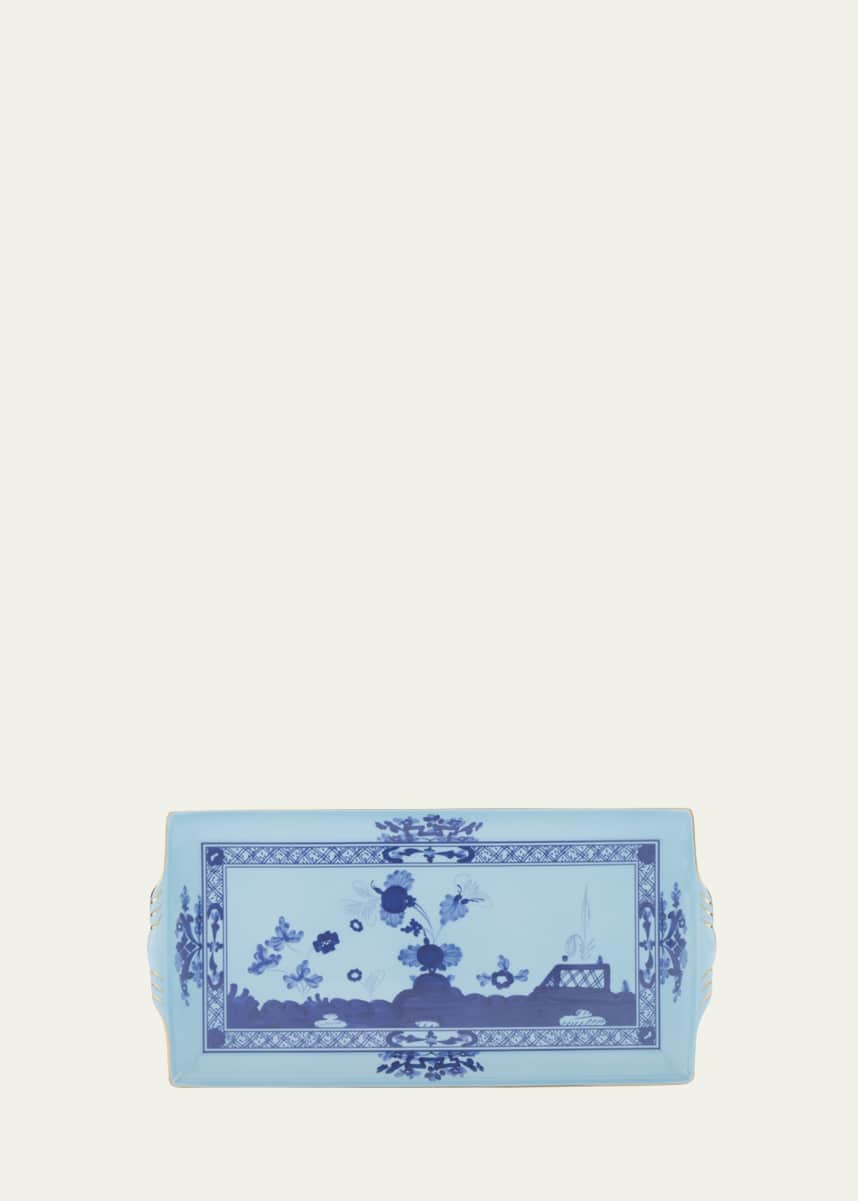 GINORI 1735 Oriente Italiano Iris Large Service Tray