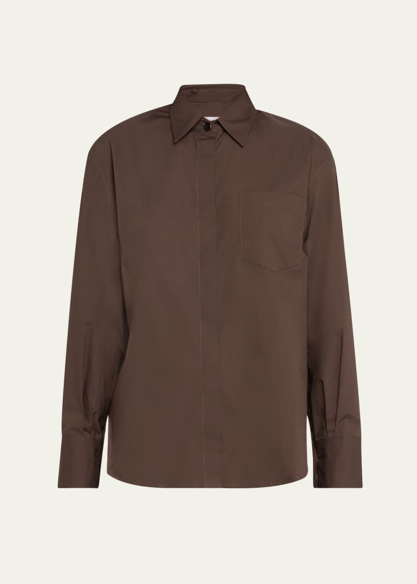 MARIA MCMANUS Covered Placket Shirt