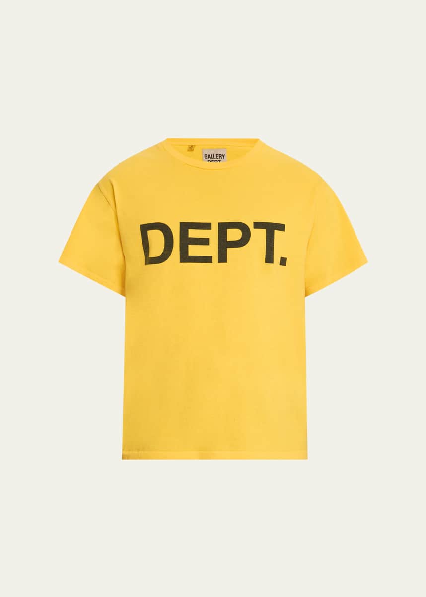 GALLERY DEPARTMENT Men's Dept Logo Standard T-Shirt