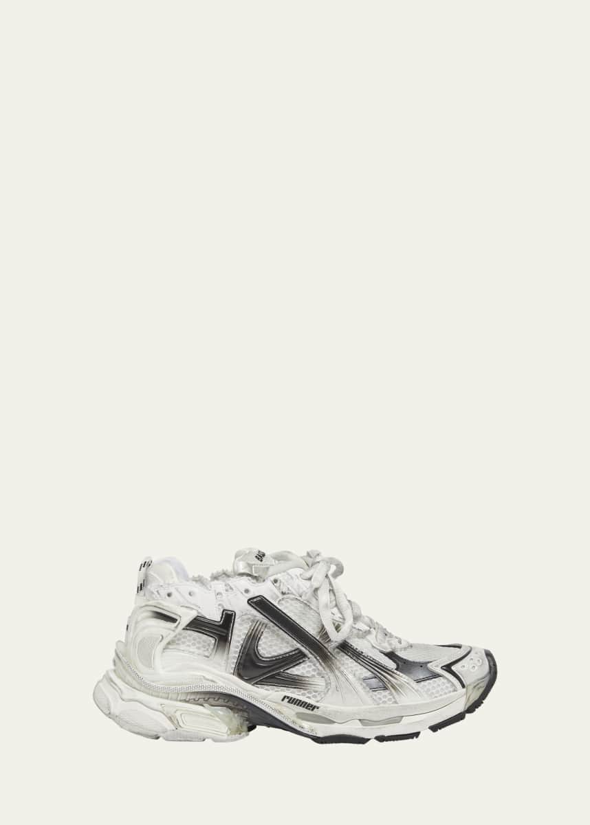 Balenciaga Men's Mesh Runner Sneakers