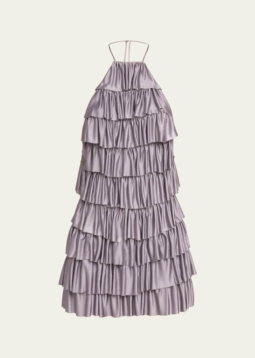 TOM FORD Ruffled Halter Mini Dress