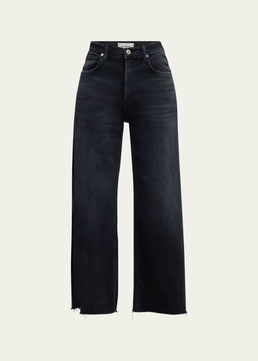 Citizens of Humanity Lyra Wide-Leg Cropped Jeans