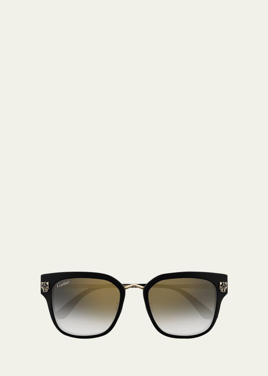 Cartier Round Acetate Sunglasses