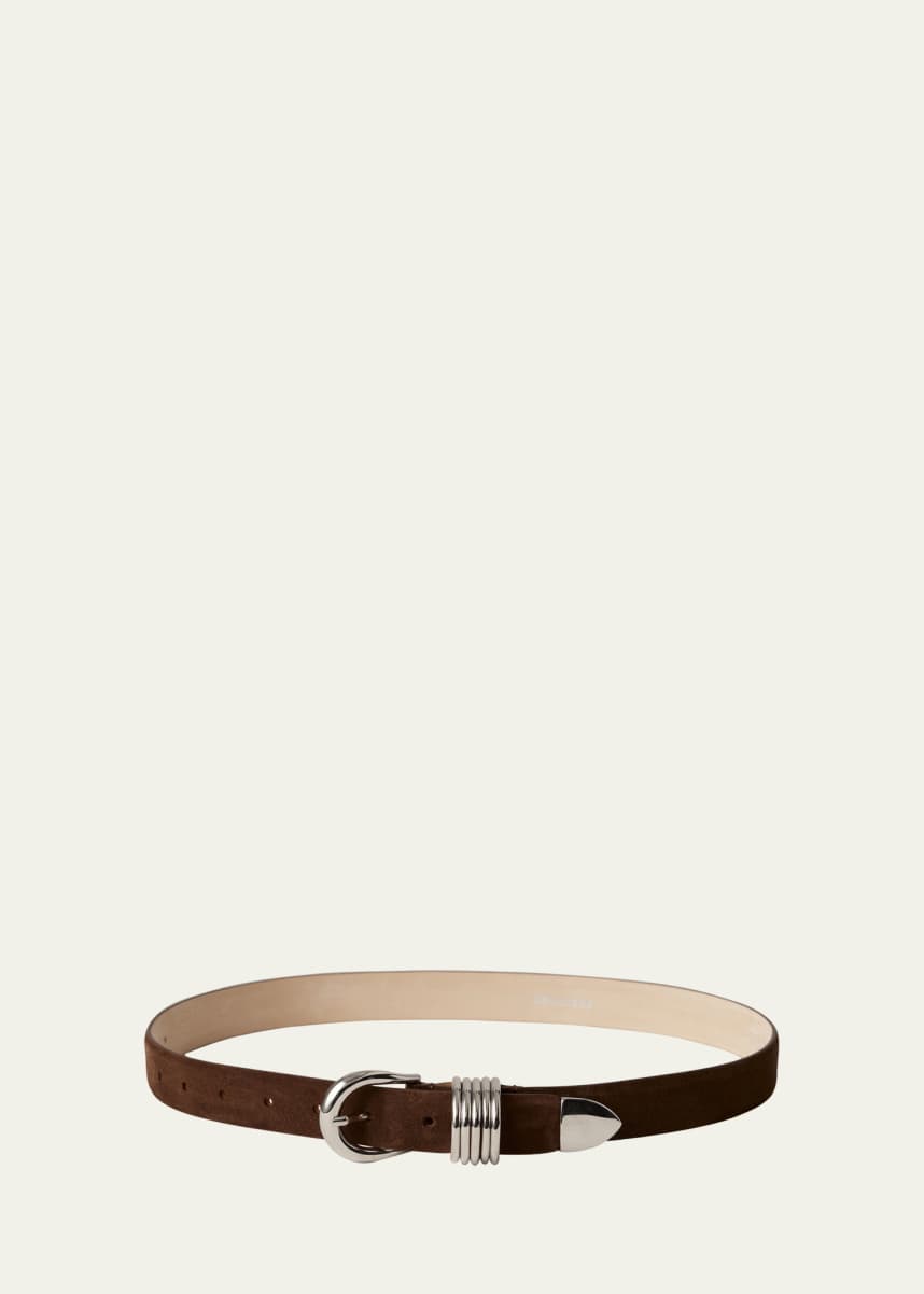 Dehanche Hollyhock Suede Belt