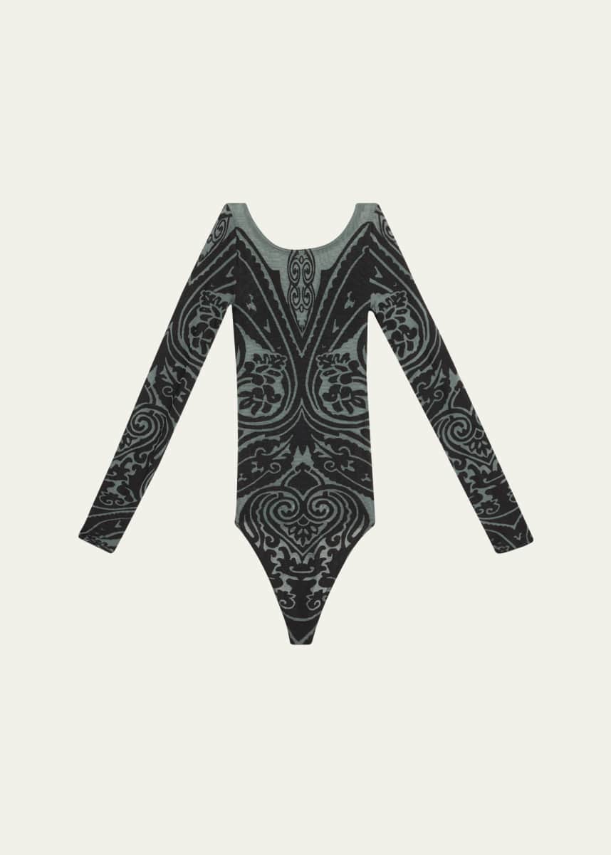 ETRO x Wolford x Etro Tattoo String Bodysuit
