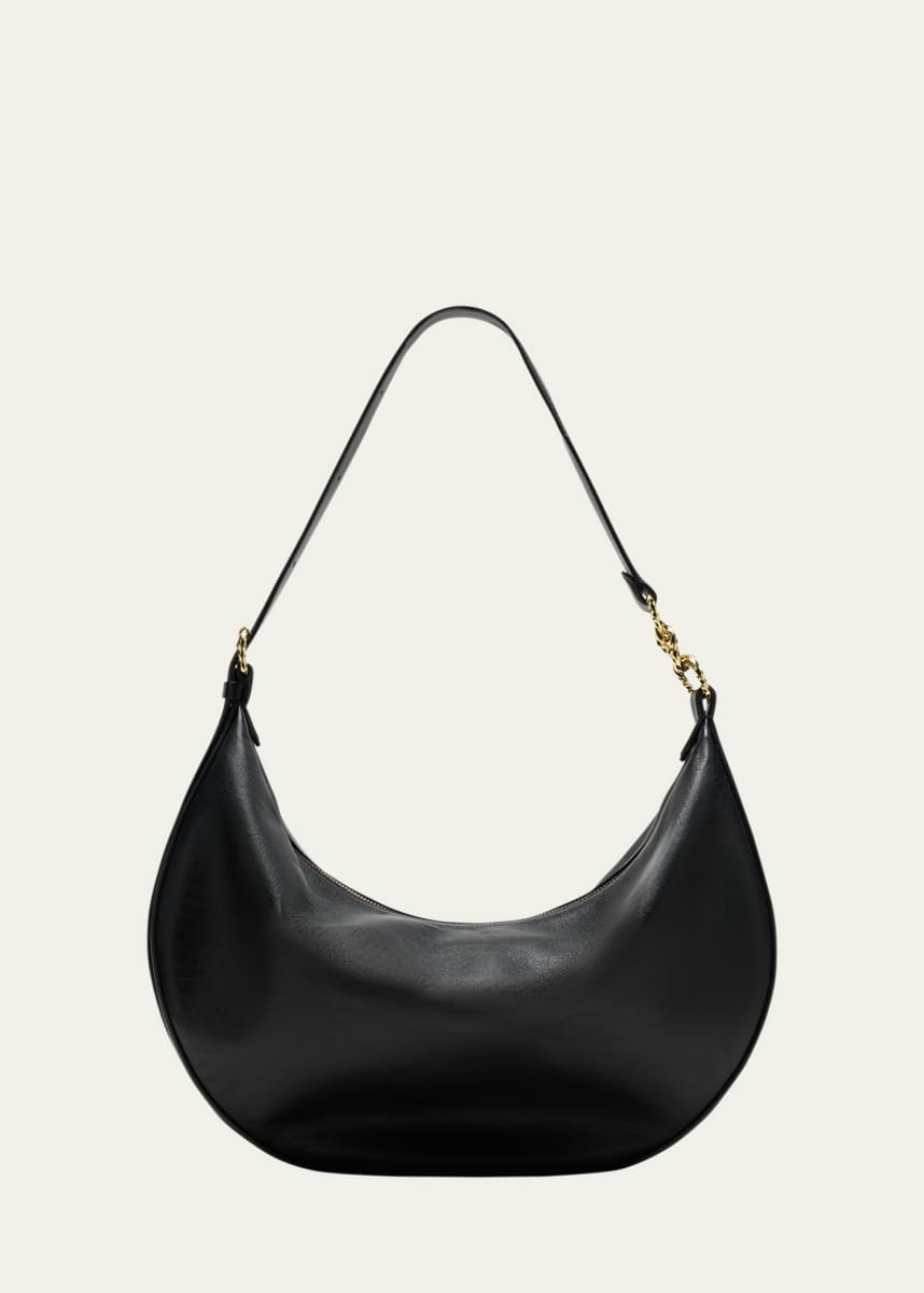 Ulla Johnson Twyla Large Calf Leather Hobo Bag