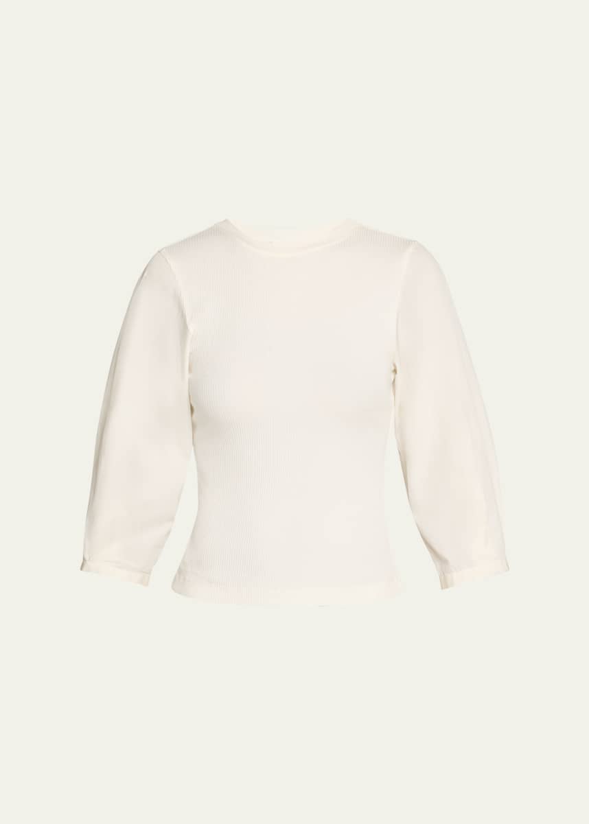 Derek Lam 10 Crosby Arnaldo Mixed Media Tee