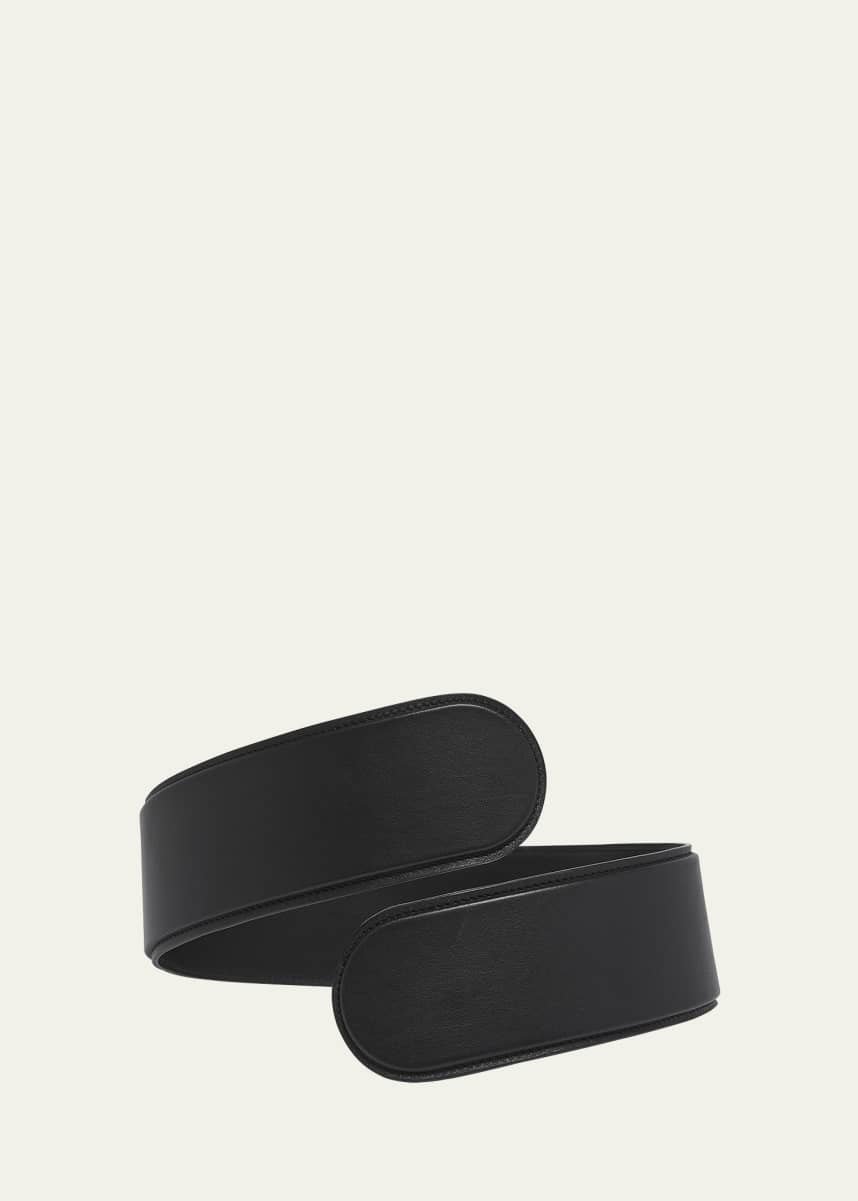ALAIA Medium Flex Twist Leather Belt