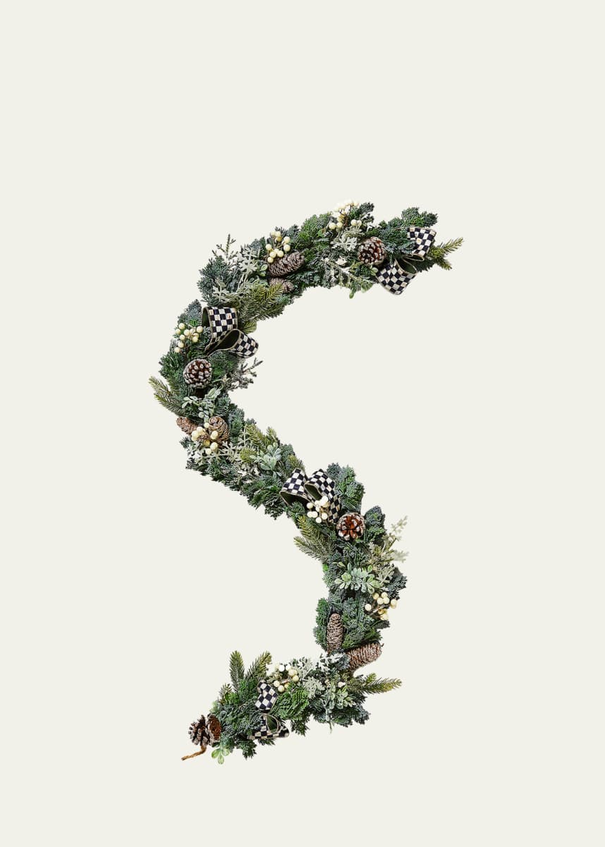 MacKenzie-Childs Farmhouse Holiday Illuminated Garland