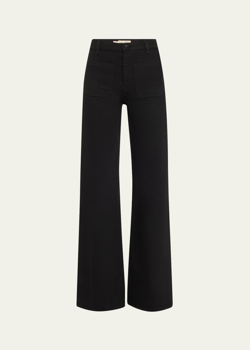 Nili Lotan Florence Flare Denim Jeans