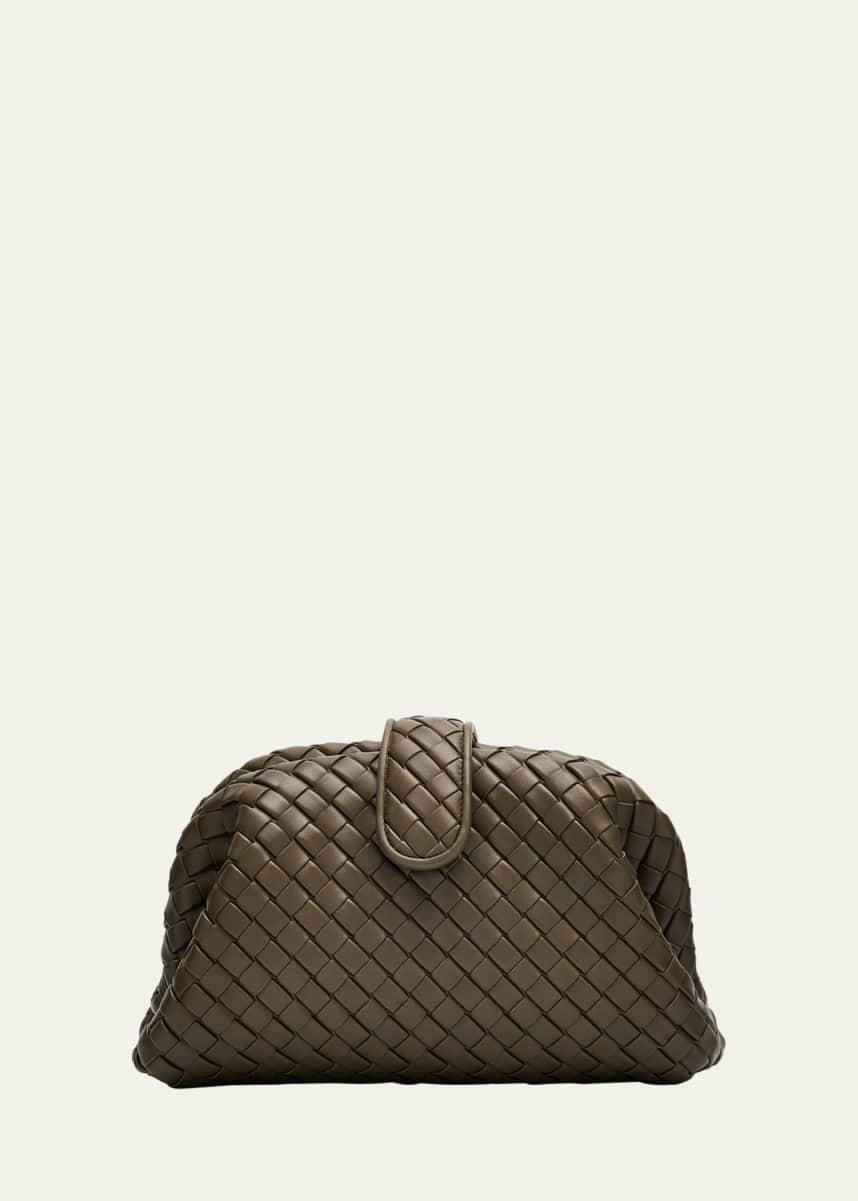 Bottega Veneta Lauren 1980 Mini Clutch Bag with Chain Strap